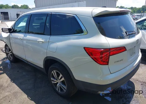 2017 Honda Pilot Ex-L из США, поврежденный, VIN 5FNYF6H59HB081887